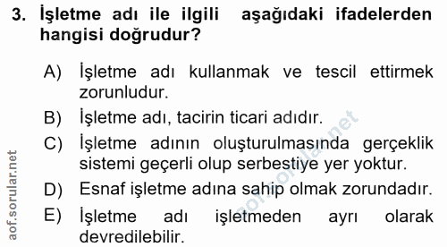 Soru 3