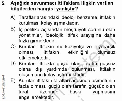 Soru 5