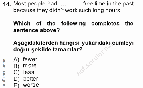Soru 14