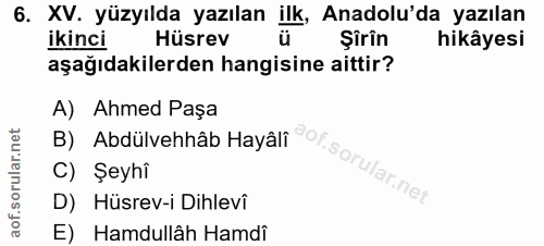 Soru 6