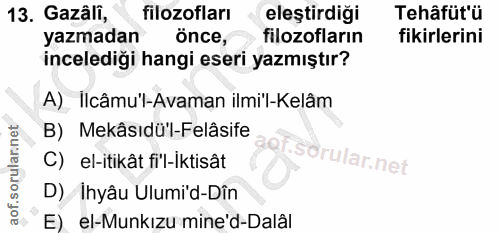 Soru 13