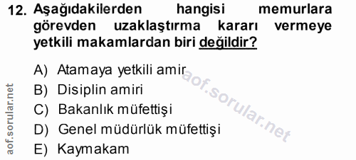 Soru 12