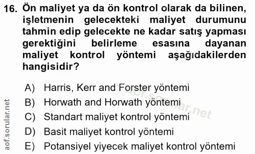 Soru 16