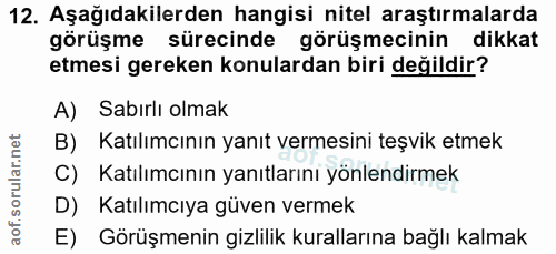 Soru 12