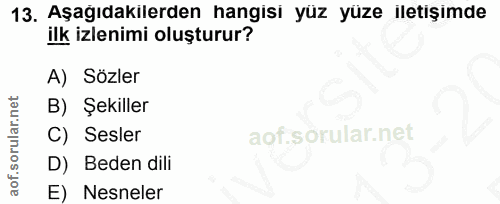 Soru 13