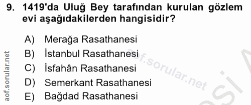 Soru 9