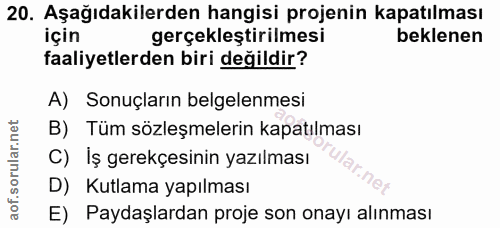 Soru 20