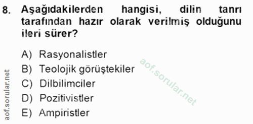 Soru 8