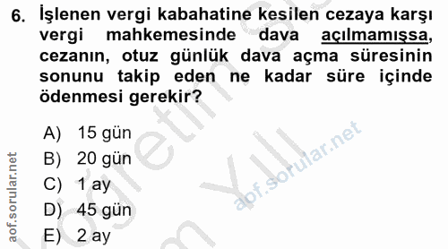 Soru 6