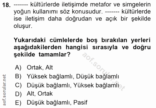 Soru 18