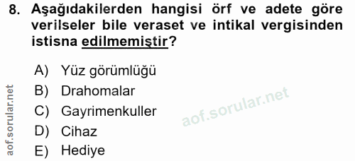 Soru 8