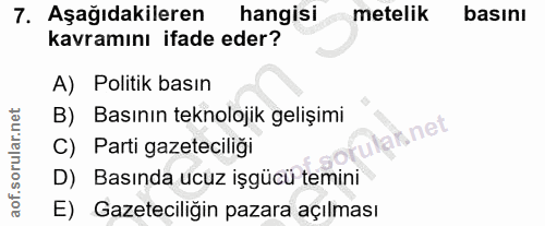 Soru 7