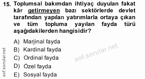 Soru 15