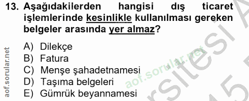 Soru 13