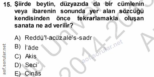 Soru 15