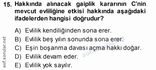 Soru 15