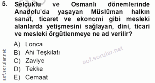 Soru 5
