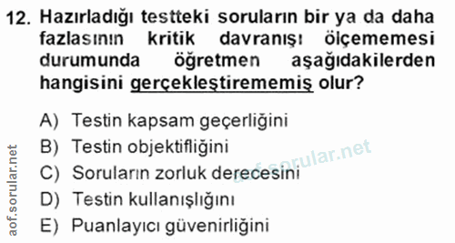 Soru 12