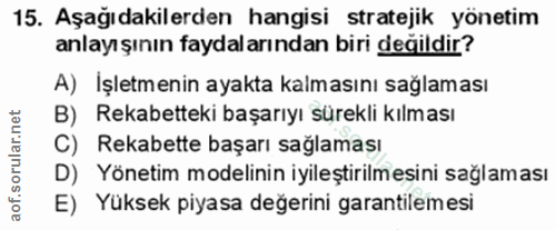 Soru 15