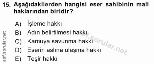 Soru 15