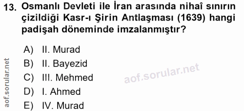 Soru 13
