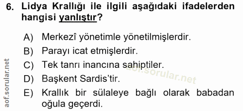 Soru 6