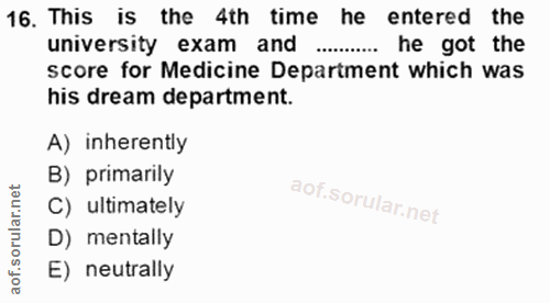 Soru 16