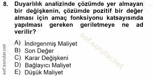 Soru 8