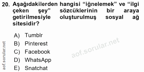 Soru 20