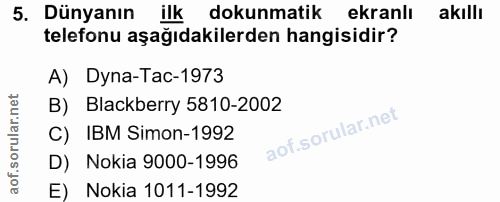 Soru 5