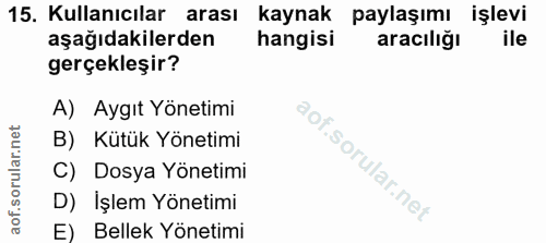 Soru 15