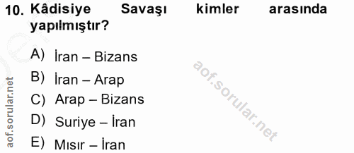 Soru 10