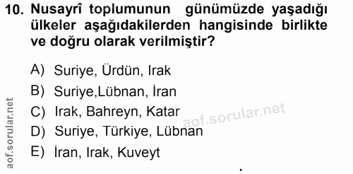 Soru 10