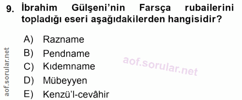 Soru 9