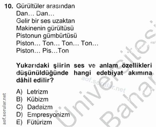 Soru 10