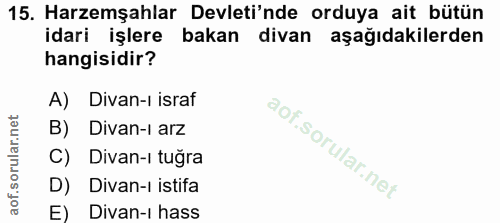 Soru 15