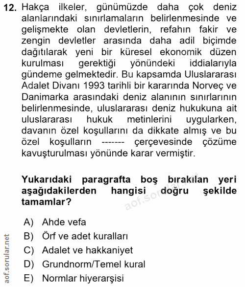 Soru 12