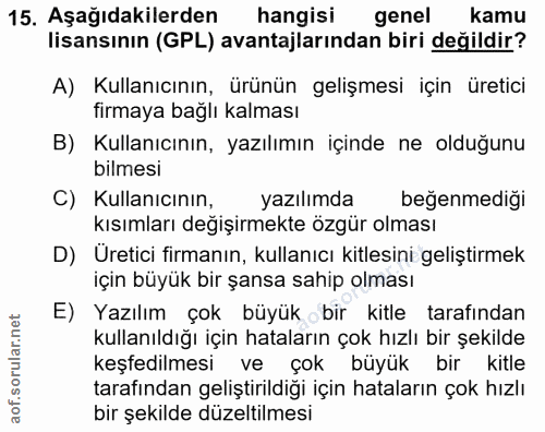 Soru 15