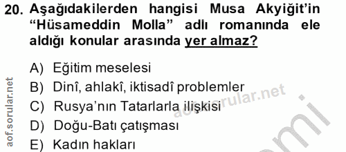 Soru 20