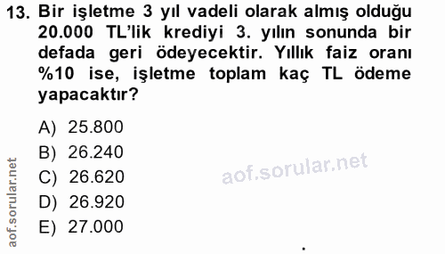 Soru 13
