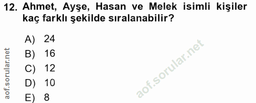 Soru 12
