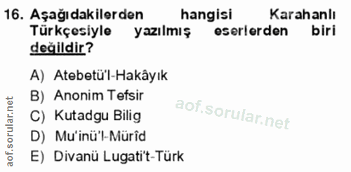 Soru 16