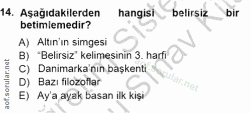 Soru 14