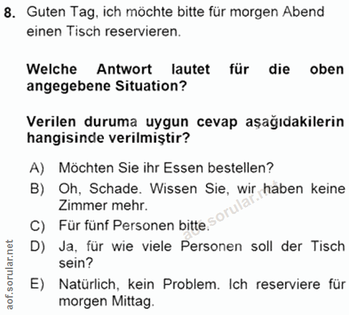 Soru 8