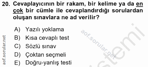 Soru 20
