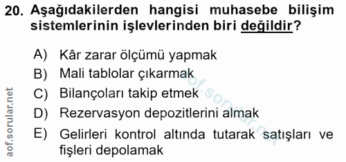 Soru 20
