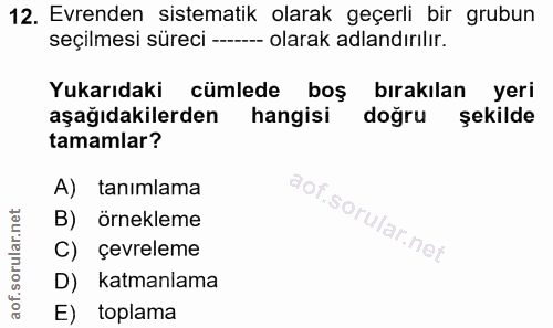 Soru 12