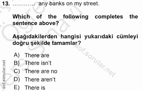 Soru 13