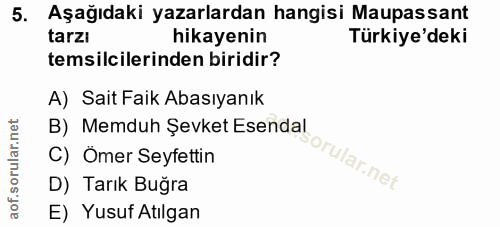 Soru 5