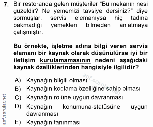 Soru 7